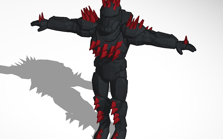 3D design clone commando Cortosis armor - Tinkercad