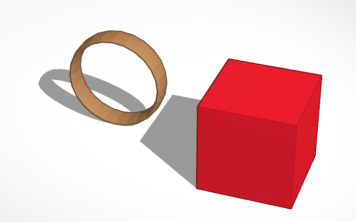 3D design Signet Ring Oval | Tinkercad