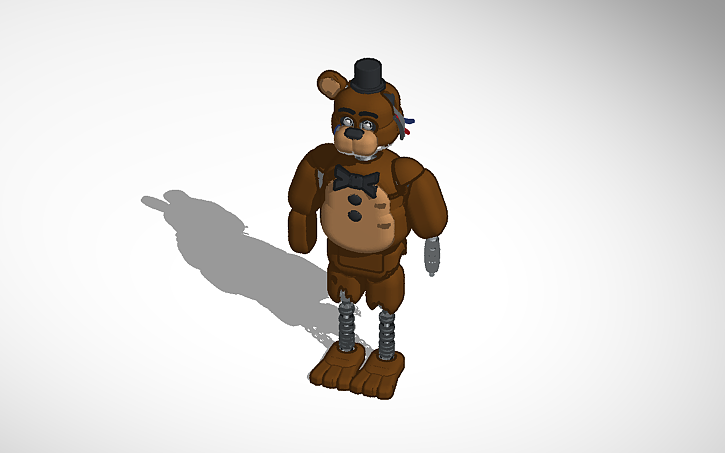 3D design ignited Freddy tjoc - Tinkercad