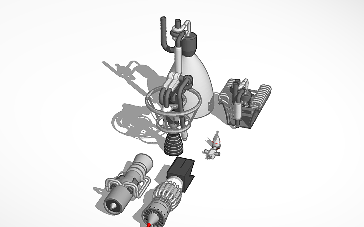 3D design ZFS Aviation Products - Tinkercad