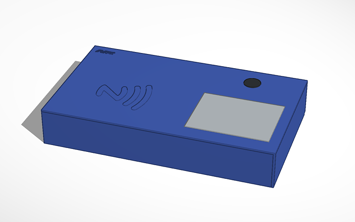 Nfc Module Cad 3D design NFC Identification Box - Tinkercad