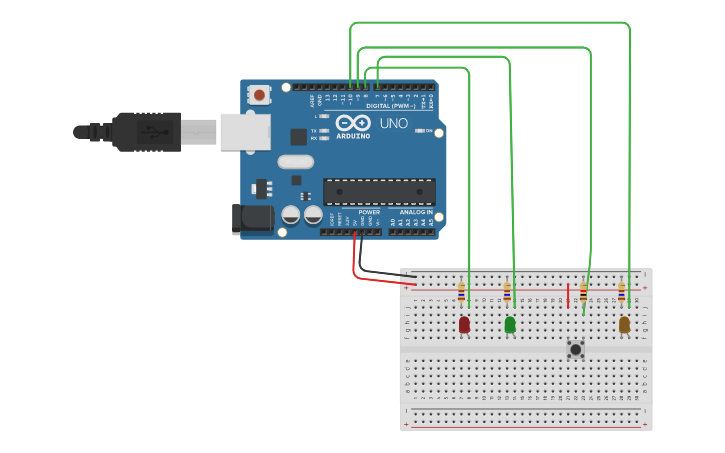 Circuit design Aula01 _ Led | Tinkercad