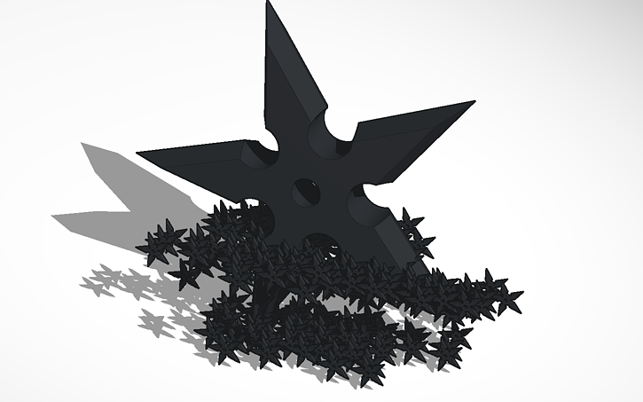 3D design surikens | Tinkercad