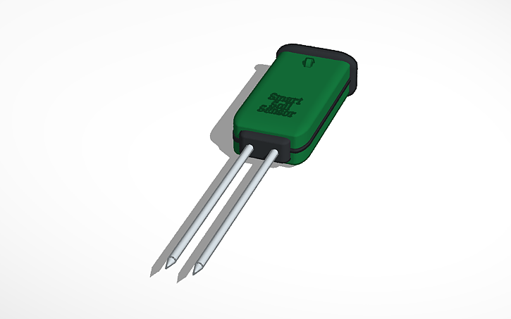Autocad Humidity Sensor 3D design Moisture Sensor - Tinkercad