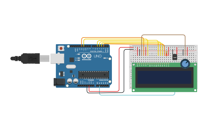 Circuit design laboratório micro 3 - Tinkercad