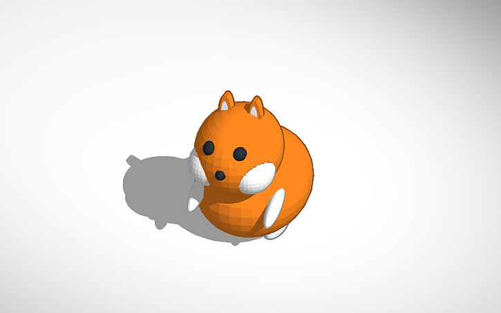 3D design Hamster - Tinkercad