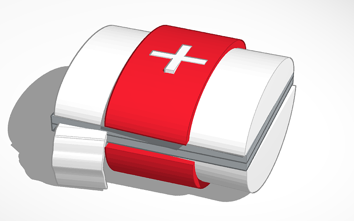 Fortnite First Aid Kit Tinkercad