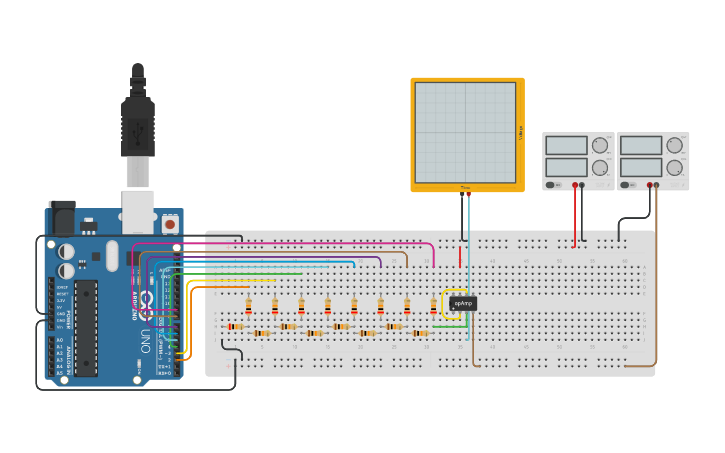 Circuit design Lab10 - Tinkercad