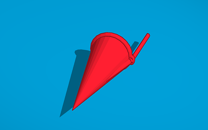 3D design Pen cap - Tinkercad