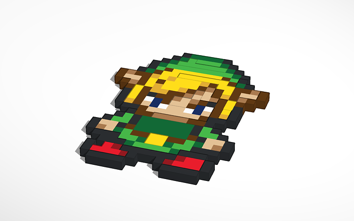 3D design Legend of Zelda Link | Tinkercad