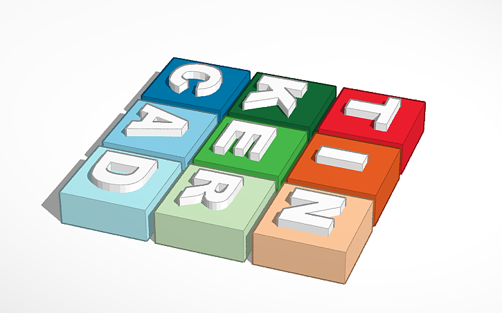 3D design Logo 1 TINKERCAD - Tinkercad