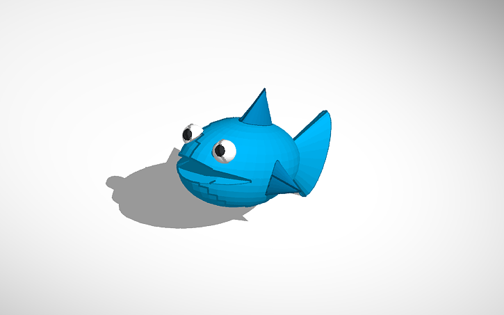 3D design Fish | Tinkercad