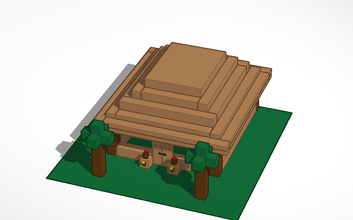 Minecraft House Tinkercad