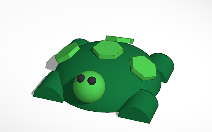3D design Tortoise - Tinkercad