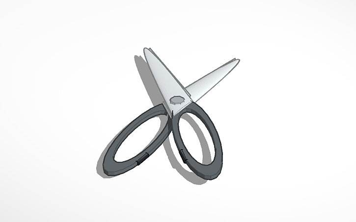 3D design Scissors - Tinkercad