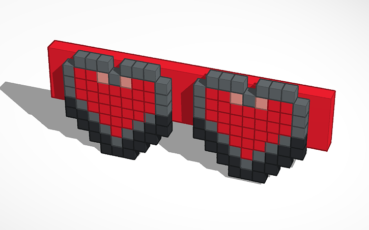 3D design Heart - Tinkercad