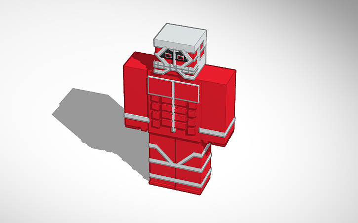 3D design Colossal titan but in roblox version | Tinkercad