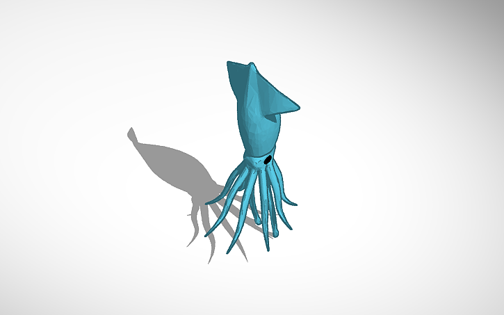 3D design Octopus - Tinkercad