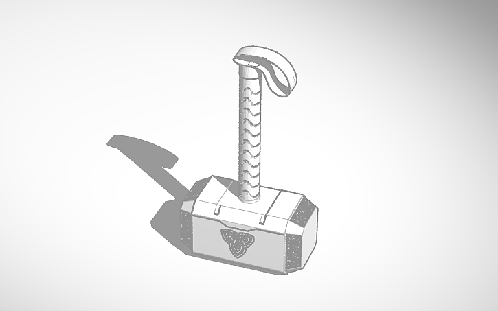 3D design Mjolnir | Tinkercad