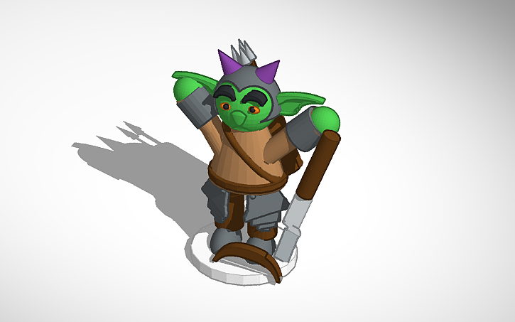 3D design Arkthar the Surprised Goblin - Tinkercad