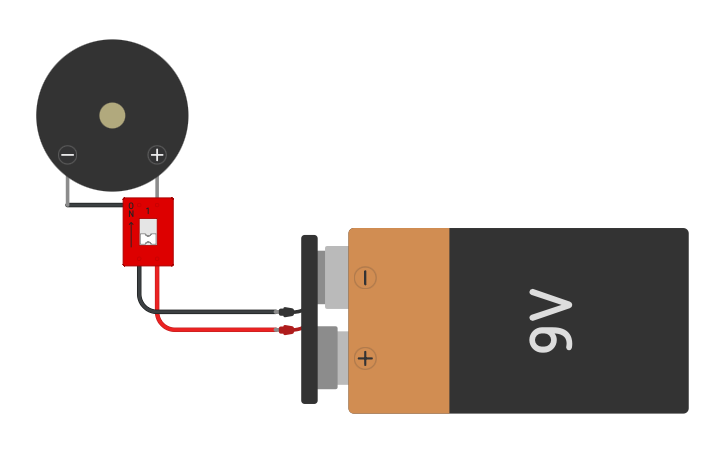 Simple Switch Circle Circuit design Simple Switch Circut - Tinkercad