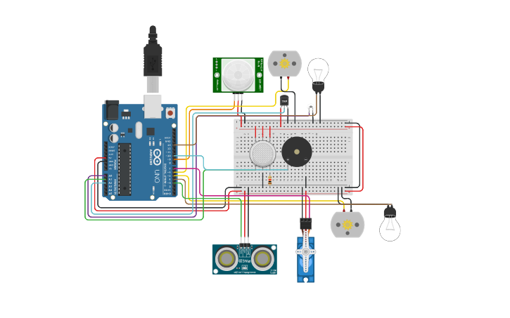 Circuit design Intelligent System - Tinkercad