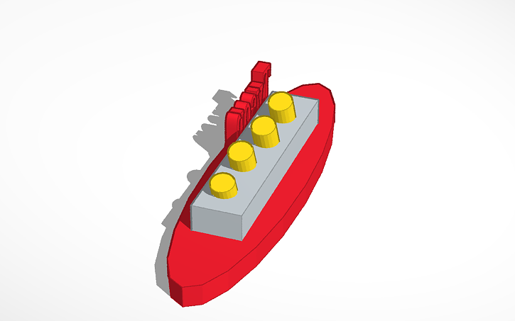 3D design Tyson's Titanic - Tinkercad