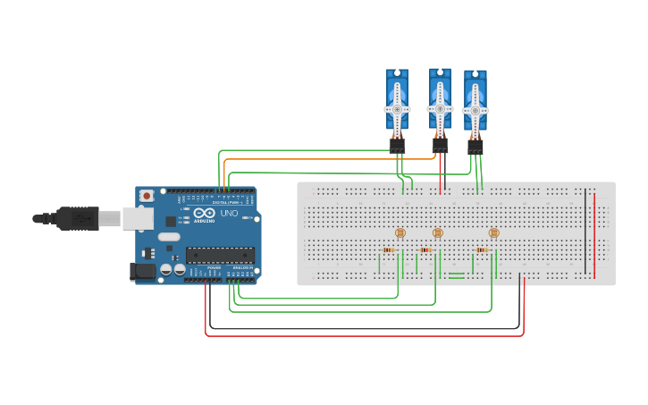 Circuit design Robot | Tinkercad