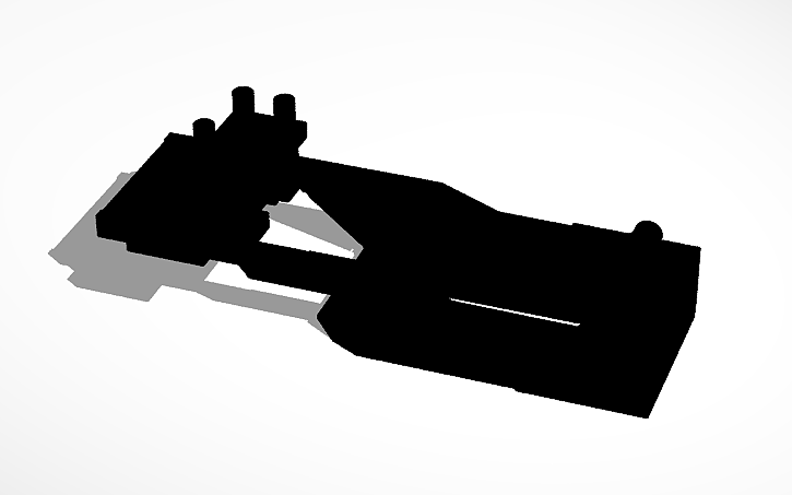 3D design custom traxxas trx4 low cg battery tray - Tinkercad