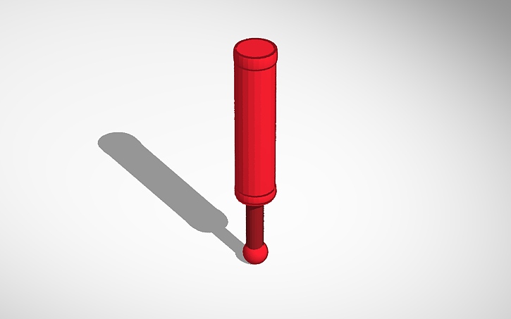3D design YEEPS hide and seek bat - Tinkercad
