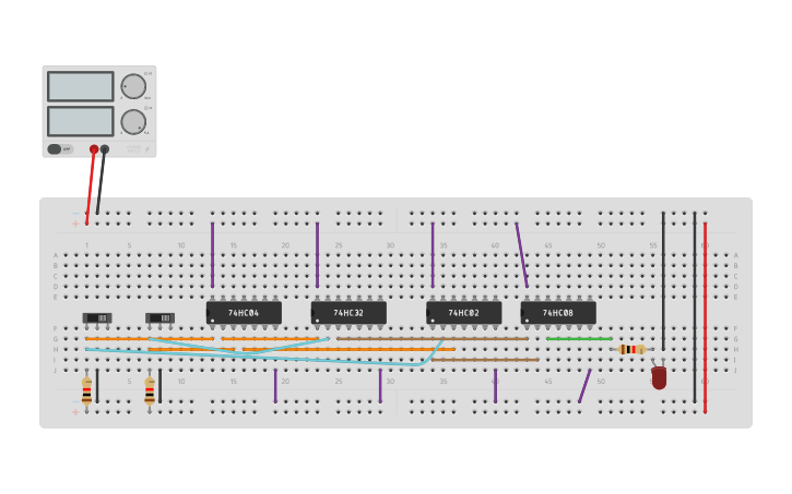 Circuit design Activity 4 Figure 1 - Tinkercad