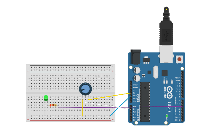 Circuit design 1. VARIOUS BLINKING SPEED - Tinkercad