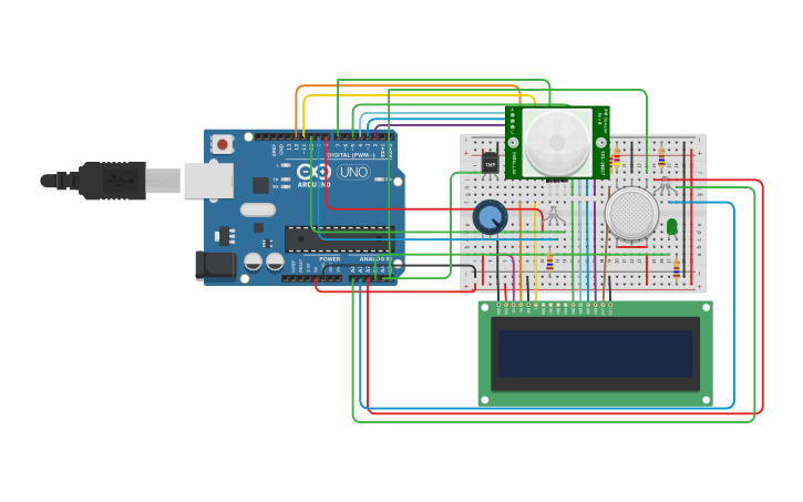 Circuit design Tinkercadpart9 | Tinkercad