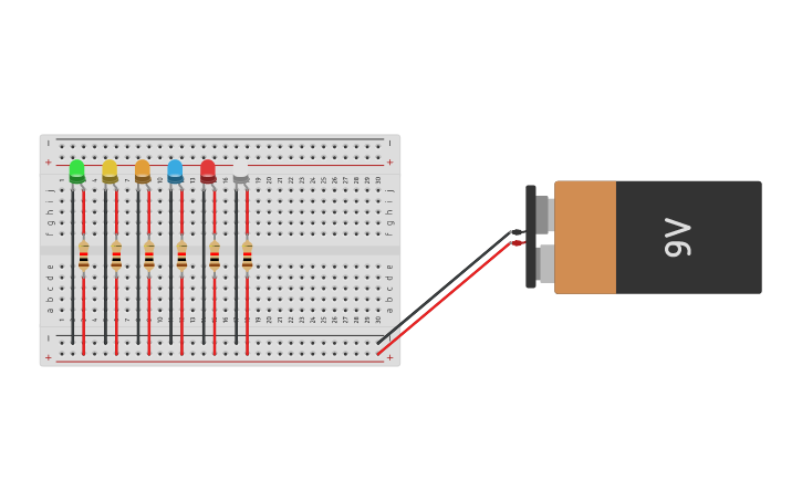 Circuit Design Placa De Prueba Tinkercad 7598