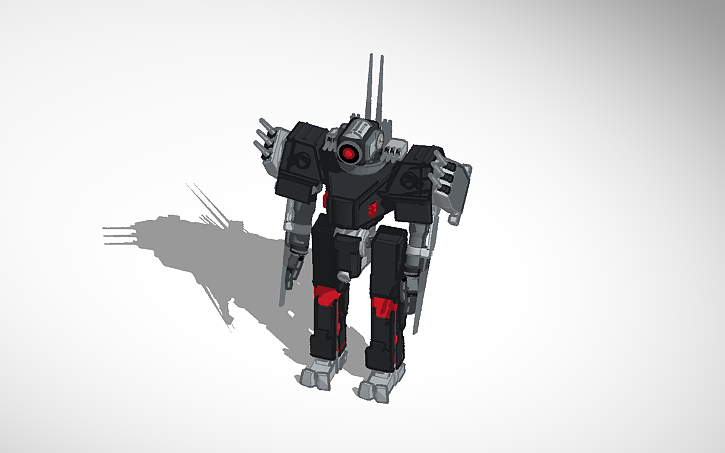 3D design modified Battle Mech Type 1 (Sentinel) - Tinkercad