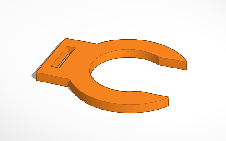 3D design Locking Clips for RO 3/8 - Tinkercad