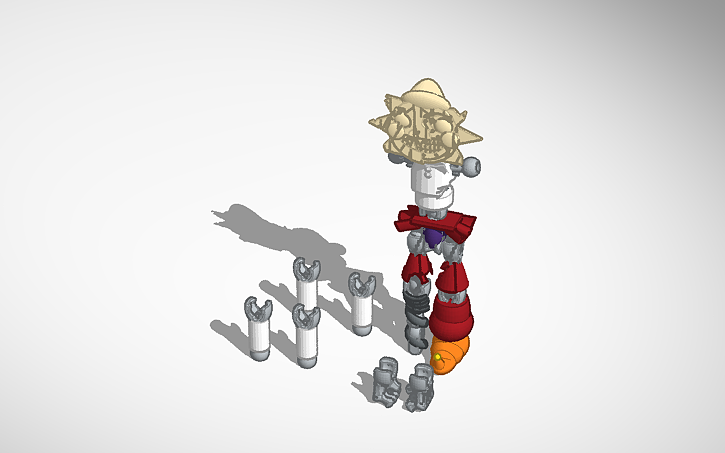 3D design FNAF Eclipse - Tinkercad