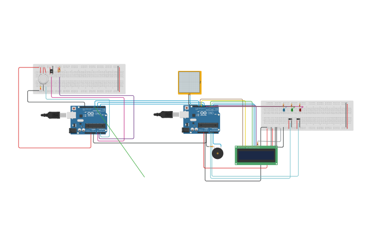 Circuit design Weather Station 1.0 - Tinkercad