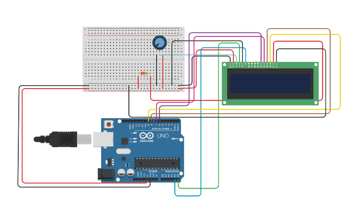 Circuit design Sound Sensor - Tinkercad