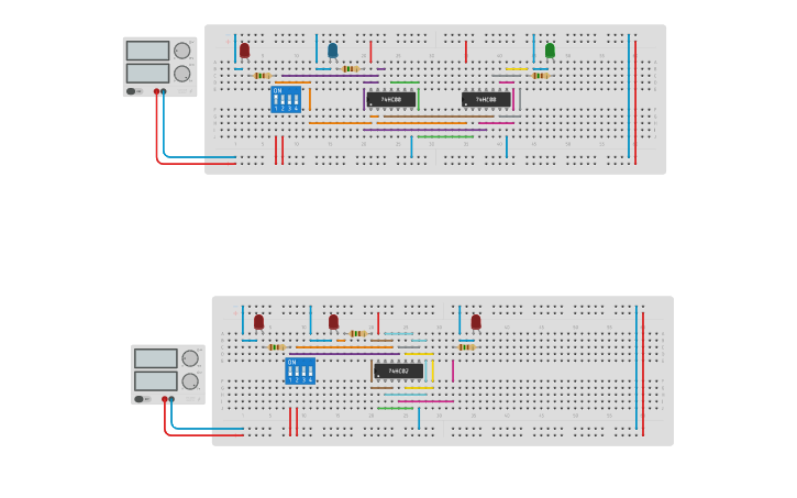 Circuit design Lab 10 - 194668T | Tinkercad