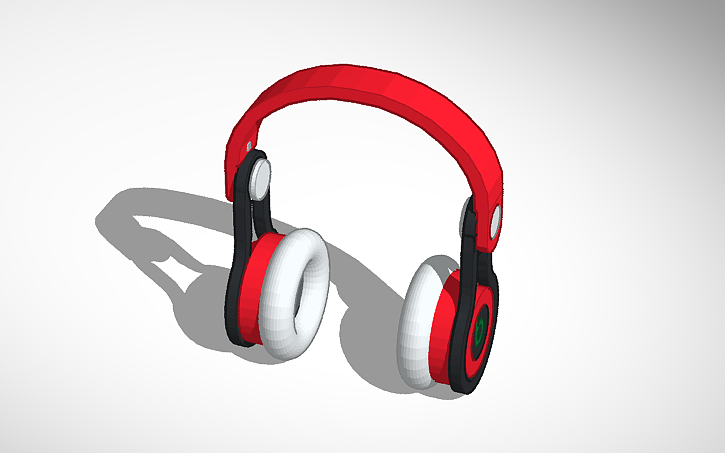 3d Design Beats Headphone Tinkercad