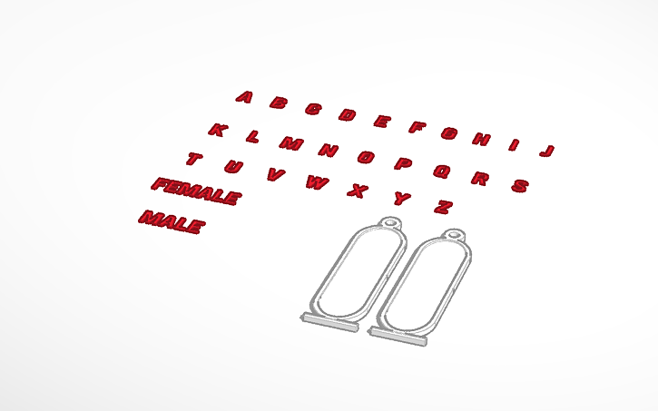 3D design Cartouche Template Tinkercad 3D design Cartouche Template Tinkercad
