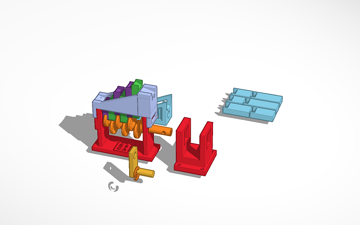 3D Design Ball Machine Pieces Tinkercad 3D Design Ball Machine Pieces Tinkercad