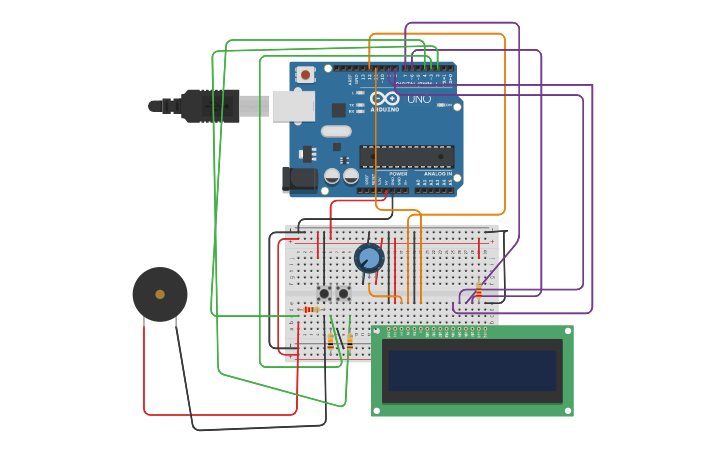 Circuit design Lab9 karaoke | Tinkercad