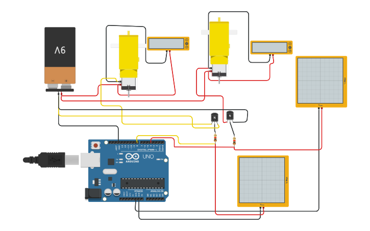 Circuit design Dazzling Curcan - Tinkercad