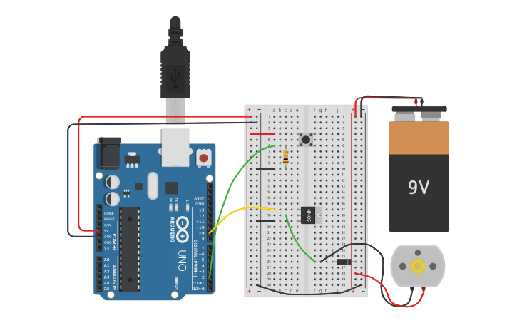 Circuit design Arduino Project #9 - Motorized Pinwheel by Jesus Gil ...