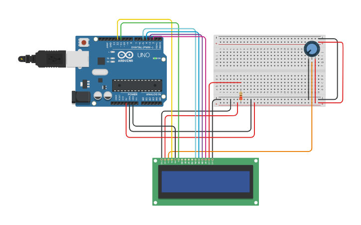 Circuit design JOB - 15 - SKETCH 4 - DIGITAL | Tinkercad