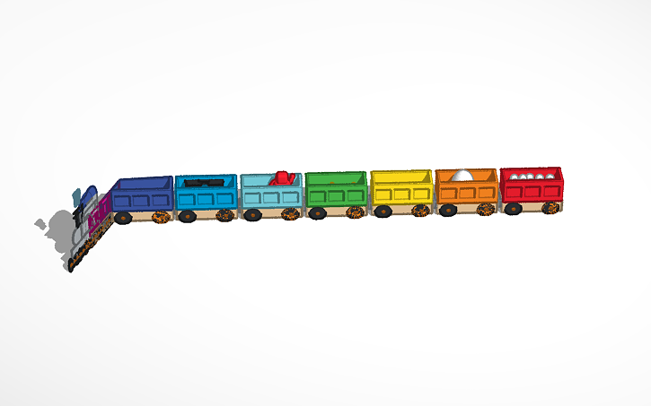 3D design vanderVen- freight car | Tinkercad