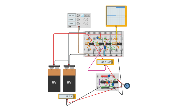 Circuit design Fixed PID Controller - Tinkercad