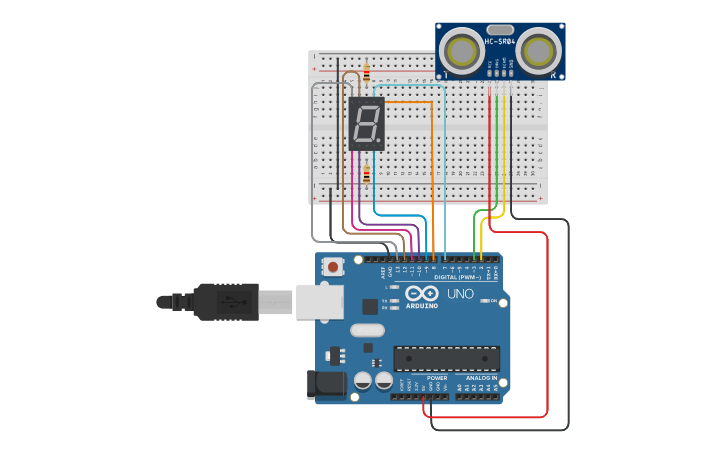 Circuit design Hw5_Lab1 | Tinkercad